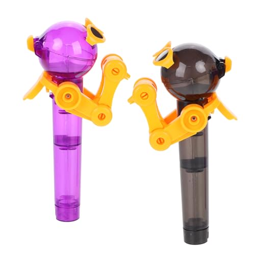 FRCOLOR 2 Stück Kreativer Lutscherhalter Dinosaurier Roboter für Lustiger Lutscher Organizer für Partys und Süße Aufbewahrung Schwarz und FRCOLOR 2 Stück Kreativer Lutscherhalter Dinosaurier Roboter für Lustiger Lutscher Organizer für Partys und Süße Aufbewahrung Schwarz und von FRCOLOR