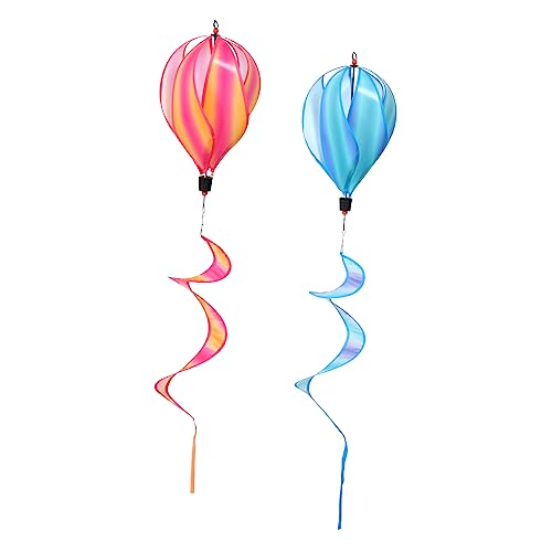 FRCOLOR 2 Stück Leichte Regenbogen Heißluftballons Hängende Windspiele für Garten und Partydekoration für Festlichkeiten und Kindergeburtstage FRCOLOR 2 Stück Leichte Regenbogen Heißluftballons Hängende Windspiele für Garten und Partydekoration für Festlichkeiten und Kindergeburtstage von FRCOLOR