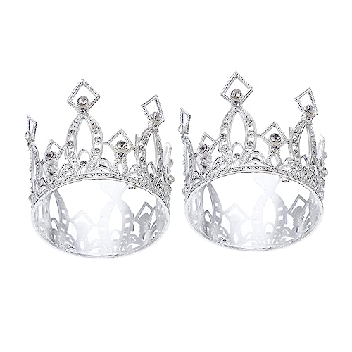 FRCOLOR 2 Stück Mini Kronen Tortenaufsatz Elegante Kuchen Deko für Kindergeburtstag Partys und Besondere Anlässe Umweltfreundliches Krone für Kleine Prinzessinnen FRCOLOR 2 Stück Mini Kronen Tortenaufsatz Elegante Kuchen Deko für Kindergeburtstag Partys und Besondere Anlässe Umweltfreundliches Krone für Kleine Prinzessinnen von FRCOLOR