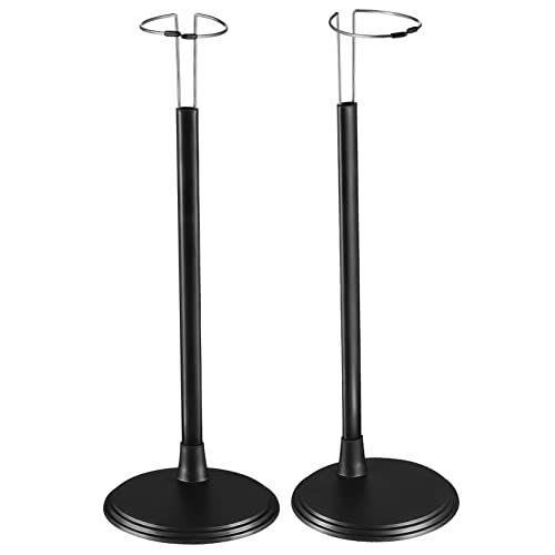 FRCOLOR 2 Stück Puppenständer Höhenverstellbare Schwarze Halter für Actionfiguren und Puppen für Fenster und Shop Dekoration Einfach zu Montieren Aufbewahrungslösung von FRCOLOR