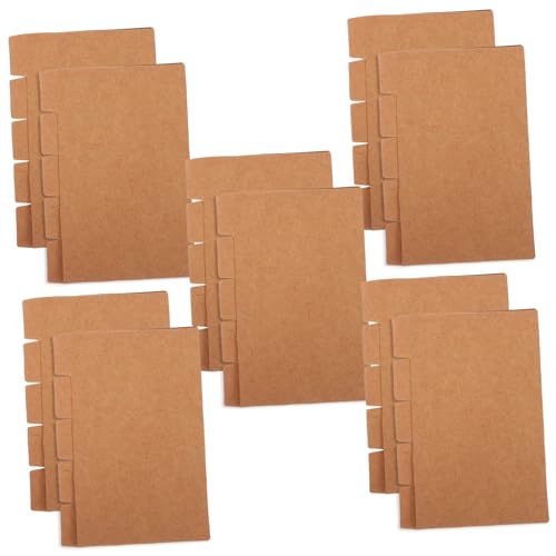 FRCOLOR 20 Sätze Teiliges Papier Indexkarten aus Kraftpapier Beschreibbare Registerkarten Vielseitige Trennblätter für Ordner Professionelle Büroorganisation Geeignet für Binder und FRCOLOR 20 Sätze Teiliges Papier Indexkarten aus Kraftpapier Beschreibbare Registerkarten Vielseitige Trennblätter für Ordner Professionelle Büroorganisation Geeignet für Binder und von FRCOLOR