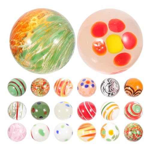 FRCOLOR 20 Stück Bunte Glasmurmeln Dekorative Runde Glasperlen für Aquarien DIY Projekte Tischdekoration und Garten Sicher für Fische Einfache Vielfältige Anwendung FRCOLOR 20 Stück Bunte Glasmurmeln Dekorative Runde Glasperlen für Aquarien DIY Projekte Tischdekoration und Garten Sicher für Fische Einfache Vielfältige Anwendung von FRCOLOR