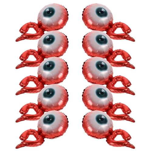 FRCOLOR 20 Stück Inflatable Eyeball Ballons für Partys und für Halloween Dekorationen und Feiern von FRCOLOR