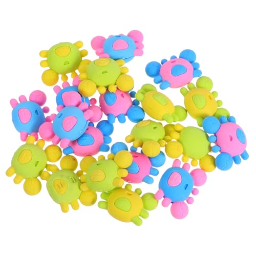 FRCOLOR 20 Stück Teiliges Cartoon Krabben Radiergummis für Tragbar Leicht Langlebig als Schulzubehör und Lernhilfe Bunte Formen Praktische Radiergummis für Schüler Zufällige Farbe FRCOLOR 20 Stück Teiliges Cartoon Krabben Radiergummis für Tragbar Leicht Langlebig als Schulzubehör und Lernhilfe Bunte Formen Praktische Radiergummis für Schüler Zufällige Farbe von FRCOLOR