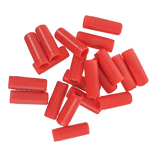FRCOLOR 20 Stück Teiliges Muschelpfeifen Kinderpfeifen Party Noisemaker Rote Trillerpfeifen Lungentrainierende Partyaccessoires für Geburtstagsfeiern und Kinderveranstaltungen von FRCOLOR
