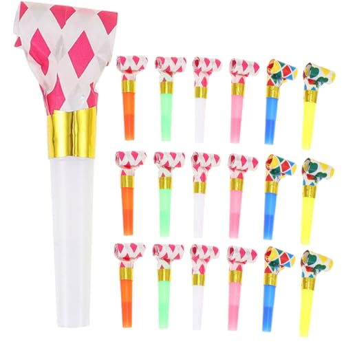 FRCOLOR 20 Stück Teiliges Partytröten Lustige Blasgeräusche für Kindergeburtstage Material Einfach zu Verwenden Partydeko für Feierlichkeiten und Anfeuerungen FRCOLOR 20 Stück Teiliges Partytröten Lustige Blasgeräusche für Kindergeburtstage Material Einfach zu Verwenden Partydeko für Feierlichkeiten und Anfeuerungen von FRCOLOR