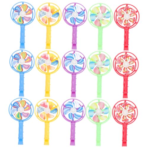 FRCOLOR 20 Stück Teiliges Windmühlen Pfeifenspielzeug aus Langlebigem Kunststoff Bunte Kinderparty Deko Klare Töne zur Musikalischen Leichtes Windrädchen für Zufällige Zufällige Farbe von FRCOLOR