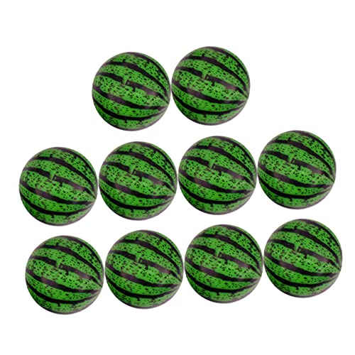 FRCOLOR 20 Stück Wassermelonen Bouncy Balls Springbälle für Wiederverwendbares Wasserspielzeug für Garten Strand und Pool für Partytüten und Spielspaß Drinnen und Draußen Zufällige Farbe von FRCOLOR