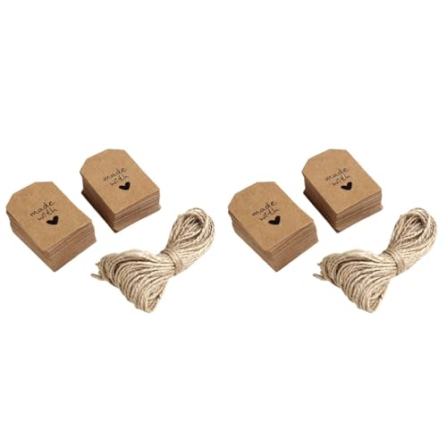 FRCOLOR 200 Stk Kraftpapier leere Etiketten Hochzeitsetiketten für Gefälligkeiten Hochzeitsbevorzugungs-Tags -Geschenkanhänger jahrestag hochzeitslaken Papieretikett Kofferanhänger FRCOLOR 200 Stk Kraftpapier leere Etiketten Hochzeitsetiketten für Gefälligkeiten Hochzeitsbevorzugungs-Tags -Geschenkanhänger jahrestag hochzeitslaken Papieretikett Kofferanhänger von FRCOLOR