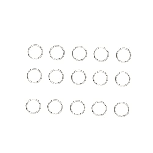 FRCOLOR 200Stücke Offene Ringe für Schmuck DIY Schlüsselanhänger Schlüsselbund Metallringe für Bastelprojekte Schmuckherstellung FRCOLOR 200Stücke Offene Ringe für Schmuck DIY Schlüsselanhänger Schlüsselbund Metallringe für Bastelprojekte Schmuckherstellung von FRCOLOR
