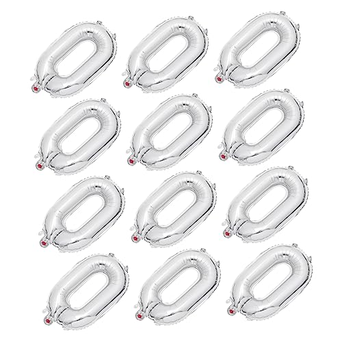 FRCOLOR 20 Stück Aluminiumfolien Ballons für Partys Dekorative Luftballons für Kreative Feierlichkeiten Wiederverwendbar und Sicher für Geburtstags und Festtagsdekorationen FRCOLOR 20 Stück Aluminiumfolien Ballons für Partys Dekorative Luftballons für Kreative Feierlichkeiten Wiederverwendbar und Sicher für Geburtstags und Festtagsdekorationen von FRCOLOR