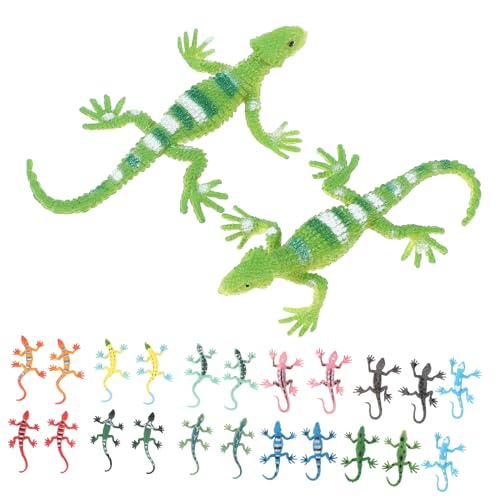 FRCOLOR 24 Stück Klebrige Eidechsen Spielzeuge für Teiliges aus Sicherem PVC für Kindergeburtstagsfeiern Mitgebsel und Partytütenfüllung Realistische Details Langlebig und Leicht zu FRCOLOR 24 Stück Klebrige Eidechsen Spielzeuge für Teiliges aus Sicherem PVC für Kindergeburtstagsfeiern Mitgebsel und Partytütenfüllung Realistische Details Langlebig und Leicht zu von FRCOLOR