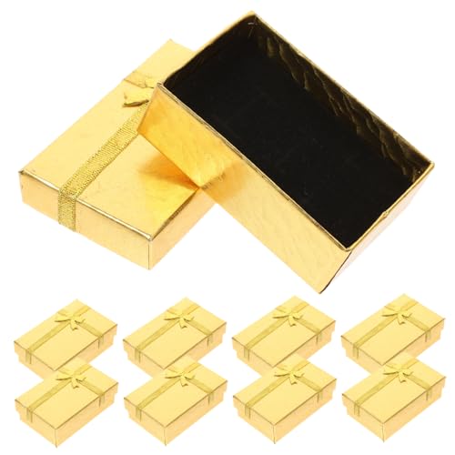 FRCOLOR 24 Stück Schmuckverpackungsboxen Tragbare Schmuckschatulle Aus Karton Für Ringe Ohrringe Ketten Geschenkbox Für Valentinstag Hochzeiten Und Reisen Kompakt Und Staubgeschützt FRCOLOR 24 Stück Schmuckverpackungsboxen Tragbare Schmuckschatulle Aus Karton Für Ringe Ohrringe Ketten Geschenkbox Für Valentinstag Hochzeiten Und Reisen Kompakt Und Staubgeschützt von FRCOLOR