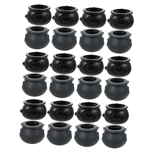 FRCOLOR 24 Stück Teiliges Halloween Süßigkeiten Eimer Tragbare Kürbis Hexen Kessel für Halloween Party Dekoration für Süßigkeiten Aufbewahrung und Festlichkeiten FRCOLOR 24 Stück Teiliges Halloween Süßigkeiten Eimer Tragbare Kürbis Hexen Kessel für Halloween Party Dekoration für Süßigkeiten Aufbewahrung und Festlichkeiten von FRCOLOR