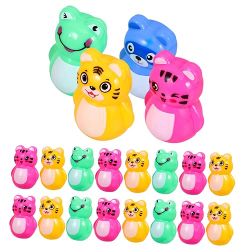 FRCOLOR 24 Stück Teiliges Tier Wackelpuppen Kindersicheres Montessori Reaktionsfähigkeit Hand Auge Koordination und Kreativität als für Kindergarten FRCOLOR 24 Stück Teiliges Tier Wackelpuppen Kindersicheres Montessori Reaktionsfähigkeit Hand Auge Koordination und Kreativität als für Kindergarten von FRCOLOR