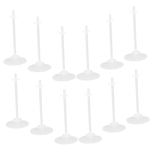 FRCOLOR 24Stücke Puppenständer für Figuren Transparente Halterungen für Puppenhaus Actionfiguren Robust und Langlebig für Regale und Tische FRCOLOR 24Stücke Puppenständer für Figuren Transparente Halterungen für Puppenhaus Actionfiguren Robust und Langlebig für Regale und Tische von FRCOLOR