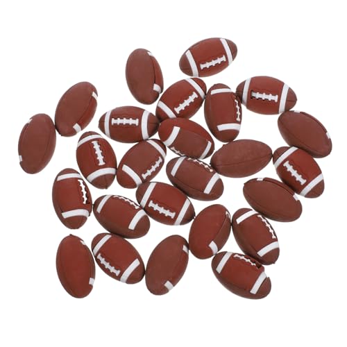 FRCOLOR 25 Stück Teiliges Rugby Radiergummi Radierer aus Tpr Material Leicht und Handlich Bunte Formen Geschenkidee und Belohnung für Schüler Tragbare Haushaltsradierer FRCOLOR 25 Stück Teiliges Rugby Radiergummi Radierer aus Tpr Material Leicht und Handlich Bunte Formen Geschenkidee und Belohnung für Schüler Tragbare Haushaltsradierer von FRCOLOR