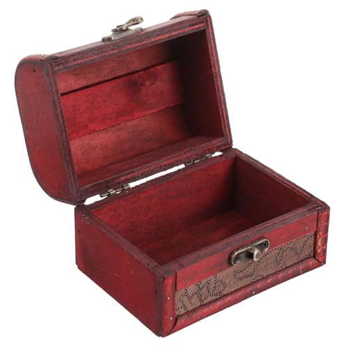 FRCOLOR 2Stücke Vintage Holz Schmuckbox mit Deckel Retro Aufbewahrung für Ringe Ohrringe Kleine Schmuckstücke Robuste Holzschatulle für Schlafzimmer Kommode Schmuck FRCOLOR 2Stücke Vintage Holz Schmuckbox mit Deckel Retro Aufbewahrung für Ringe Ohrringe Kleine Schmuckstücke Robuste Holzschatulle für Schlafzimmer Kommode Schmuck von FRCOLOR