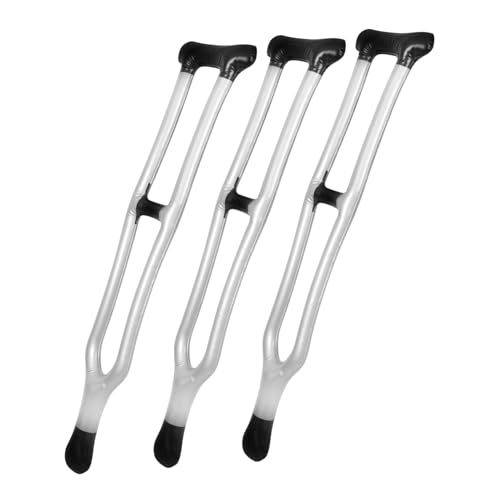 FRCOLOR 3 Stück Aufblasbare PVC Gehhilfen Leichtes Faltbares Partydeko Requisit für Bühne und Karneval Kompakt Dicht Wiederverwendbar und Einfach zu Transportieren FRCOLOR 3 Stück Aufblasbare PVC Gehhilfen Leichtes Faltbares Partydeko Requisit für Bühne und Karneval Kompakt Dicht Wiederverwendbar und Einfach zu Transportieren von FRCOLOR