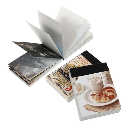 FRCOLOR 3 Stück Collage Dekorationspapier ästhetisch Planer Schrottbuch Scrapbooking Sammelalbum liefert notizbuch kleiner Notizblock Colorful FRCOLOR 3 Stück Collage Dekorationspapier ästhetisch Planer Schrottbuch Scrapbooking Sammelalbum liefert notizbuch kleiner Notizblock Colorful von FRCOLOR
