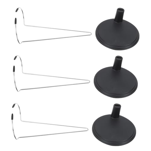 FRCOLOR 3 Stück PVC Puppenständer Höhe Stabile Doll Support Halterung für Puppen Display Leichter Robuster Kunststoffständer für Saubere Ordentliche Aufbewahrung und Dekoration von FRCOLOR