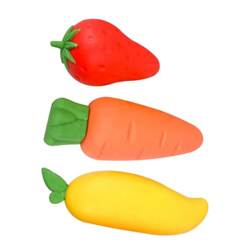 FRCOLOR 3 Stück Teiliges Kawaii Obst Radiergummis Kreative Erdbeer Mango und Karottenform Praktische Schulbedarf für Schüler und Büroangestellte Sicher und Leicht zu Transportieren FRCOLOR 3 Stück Teiliges Kawaii Obst Radiergummis Kreative Erdbeer Mango und Karottenform Praktische Schulbedarf für Schüler und Büroangestellte Sicher und Leicht zu Transportieren von FRCOLOR