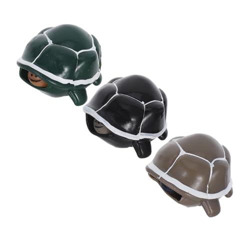 FRCOLOR 3 Stück Teiliges Schildkröten quetschspielzeug Stressabbau für Vielseitig Leicht Tragbar als Mitgebsel Kindergeburtstag und Entspannungsspielzeug von FRCOLOR