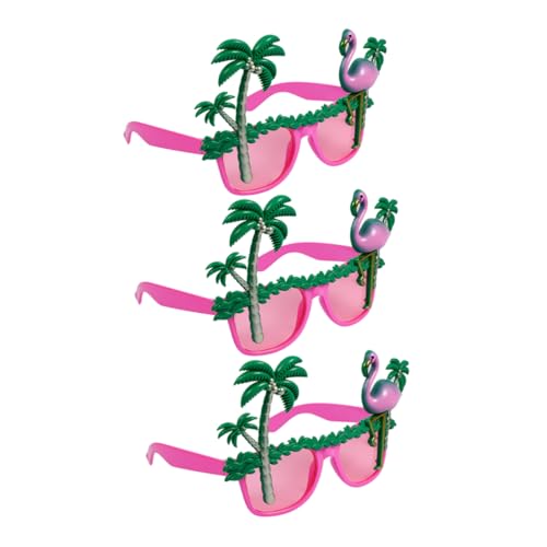 FRCOLOR 3 Stücke Hawaiian Party Brille Flamingo Coconut Tree Lustige Sonnenbrille Für Strand Festival FRCOLOR 3 Stücke Hawaiian Party Brille Flamingo Coconut Tree Lustige Sonnenbrille Für Strand Festival von FRCOLOR