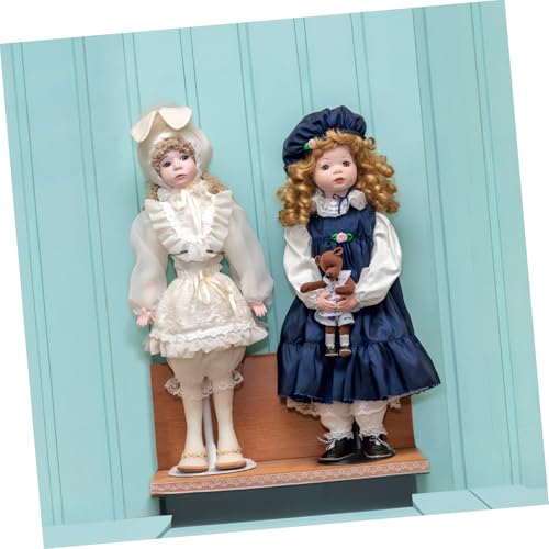 FRCOLOR 3 Teiliges Puppenständer aus PVC Verstellbar für Figuren Praktischer Display und Aufbewahrungsständer für Puppen Actionfiguren und Spielzeugmodelle Einfach Montierbar und von FRCOLOR