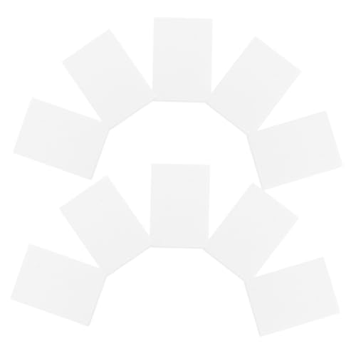 FRCOLOR 30 Stück Maßstab Weiß Blanko Miniaturbuch Puppenhaus Dekoration DIY Handarbeit Zubehör für Puppenhaus Micro Szene von FRCOLOR