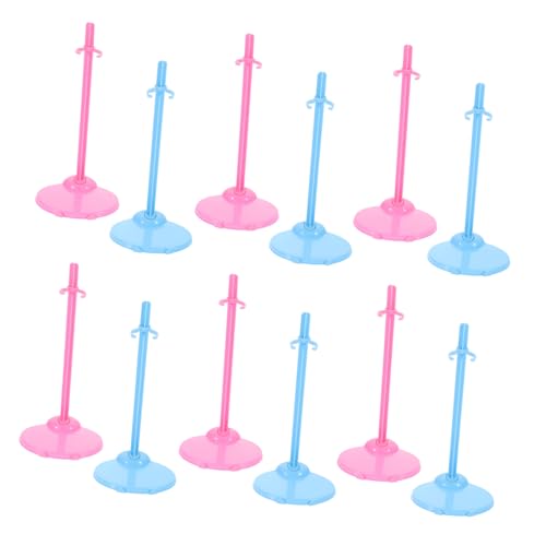 FRCOLOR 30 Stück Puppenständer Halterungen für Puppen und Blau Stabil und Langlebig für Ordentliche Präsentation Ihrer Puppen FRCOLOR 30 Stück Puppenständer Halterungen für Puppen und Blau Stabil und Langlebig für Ordentliche Präsentation Ihrer Puppen von FRCOLOR