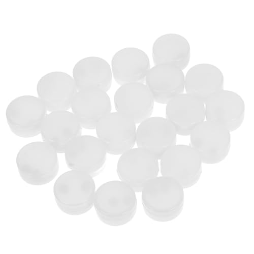 FRCOLOR 30 Stück Teiliges Kunststoff Rasselkugeln zum Einnähen für DIY Plüschtiere mit Klarem Glockenton für Babyspielzeug und Kreatives Basteln von FRCOLOR