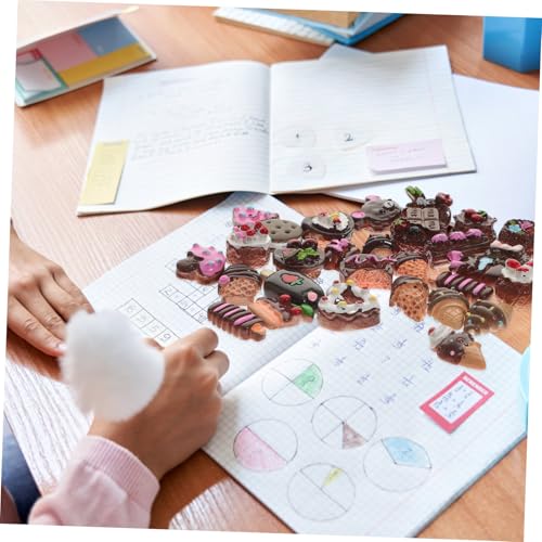 FRCOLOR 30 Stück Teiliges Lebensnahe Fake Desserts DIY Resin Zubehör Miniatur Kuchen und Kekse Dekoration Realistische Simulation für Bastelprojekte und Geschenkideen FRCOLOR 30 Stück Teiliges Lebensnahe Fake Desserts DIY Resin Zubehör Miniatur Kuchen und Kekse Dekoration Realistische Simulation für Bastelprojekte und Geschenkideen von FRCOLOR