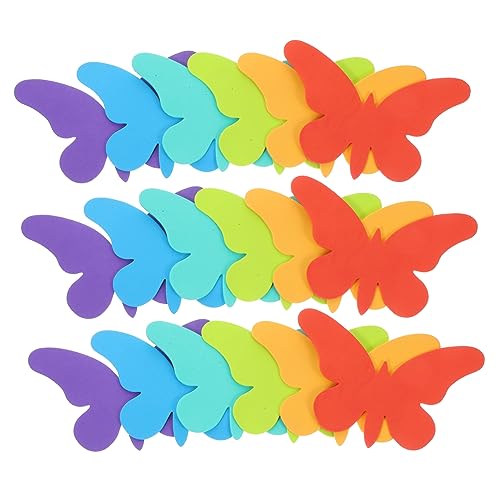 FRCOLOR 36 Stück Eva Schmetterlinge DIY Bastelmaterialien Schmetterlingsdekorationssets für Kreative Wandgestaltung für Partys und Kunstprojekte FRCOLOR 36 Stück Eva Schmetterlinge DIY Bastelmaterialien Schmetterlingsdekorationssets für Kreative Wandgestaltung für Partys und Kunstprojekte von FRCOLOR