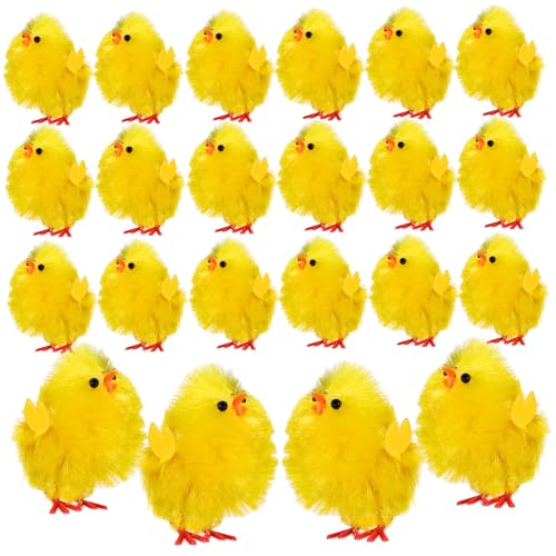 FRCOLOR 36 Stück Teiliges Kleine Dekorative Mini Hühnerfigur Handgefertigt Weiches Material Niedliche Osterdekoration für Tisch Regal Osternestfüllung FRCOLOR 36 Stück Teiliges Kleine Dekorative Mini Hühnerfigur Handgefertigt Weiches Material Niedliche Osterdekoration für Tisch Regal Osternestfüllung von FRCOLOR