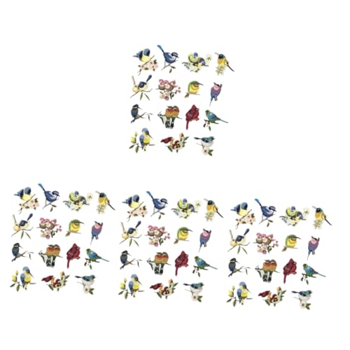 FRCOLOR 4 Sätze Kleidungsdekor Flicken Für Jacken Stickereiflicken Für Kleidung Aufnäher Für Vogelkleidung Flecken Nähen Aufnäher in Vogelform Patch Stickgarn 15 Stücke * 4 FRCOLOR 4 Sätze Kleidungsdekor Flicken Für Jacken Stickereiflicken Für Kleidung Aufnäher Für Vogelkleidung Flecken Nähen Aufnäher in Vogelform Patch Stickgarn 15 Stücke * 4 von FRCOLOR