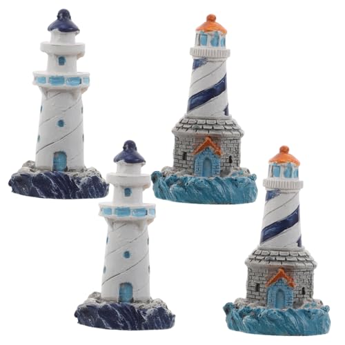 FRCOLOR 4 Stück Leuchtturm -mikrolandschaft Leuchtturm Mit Nautischem Dekor Auf Dem Tisch Miniatur-leuchtturmfiguren Moos-Miniatur-Ornament Fischtankdekoration Leuchtturmverzierung Harz FRCOLOR 4 Stück Leuchtturm -mikrolandschaft Leuchtturm Mit Nautischem Dekor Auf Dem Tisch Miniatur-leuchtturmfiguren Moos-Miniatur-Ornament Fischtankdekoration Leuchtturmverzierung Harz von FRCOLOR