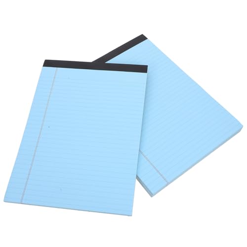 FRCOLOR 4 Stück Liniert Notizblöcke Praktische Memo Pads für Schule und Mikroperforiertes Notizpapier für Studenten und Persönliche Notizen von FRCOLOR