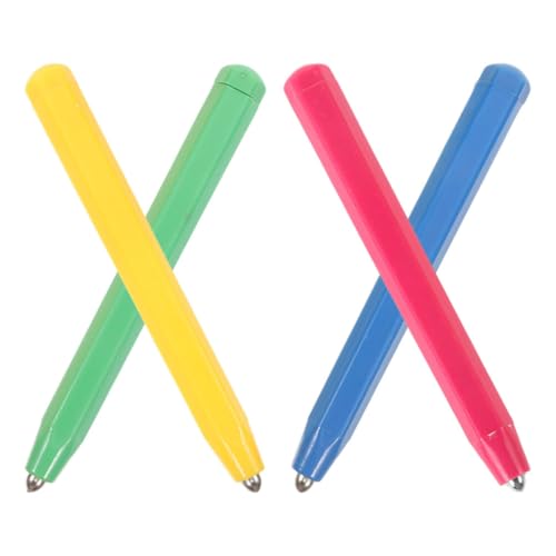 FRCOLOR 4 Stück Magnetische Ersatzstifte für Zeichenbrett mit Glatter Stahlkugelspitze Präzise Steuerung Magnetische Haftung für Familienaktivitäten und Zeichnen Magnetischen Tafeln von FRCOLOR