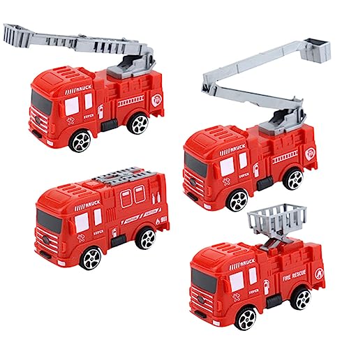 FRCOLOR 4 Stück Teiliges Feuerwehr Feuerwehrfahrzeug Tortendeko Dekorative Feuerwehrwagen Detailreiche Cake Topper für Kindergeburtstag und Langlebige Tortendekoration FRCOLOR 4 Stück Teiliges Feuerwehr Feuerwehrfahrzeug Tortendeko Dekorative Feuerwehrwagen Detailreiche Cake Topper für Kindergeburtstag und Langlebige Tortendekoration von FRCOLOR