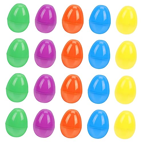 FRCOLOR 40 Stück Teiliges Ostereier aus Kunststoff Bunte Leere Eier zum Befüllen Vielseitige Geschenkverpackung und Dekoration für Ostern Kinderparty und Süßigkeiten Grüne Box FRCOLOR 40 Stück Teiliges Ostereier aus Kunststoff Bunte Leere Eier zum Befüllen Vielseitige Geschenkverpackung und Dekoration für Ostern Kinderparty und Süßigkeiten Grüne Box von FRCOLOR