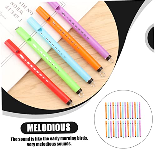 FRCOLOR 40 Stück Teiliges Vogelpfeifen für Leichte Trillerpfeifen Lustige Mini mit Tragbar Einfache Bedienung Farblich Zufällig Zufällige Farbe Zufällige Farbe von FRCOLOR