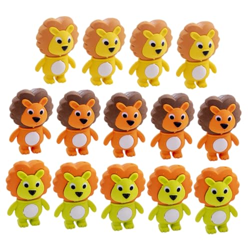 FRCOLOR 48 Stück Lustige Löwenförmige Radierer Bunte Cartoon Radierer für Zeichnungen und Malen für Schulbedarf FRCOLOR 48 Stück Lustige Löwenförmige Radierer Bunte Cartoon Radierer für Zeichnungen und Malen für Schulbedarf von FRCOLOR