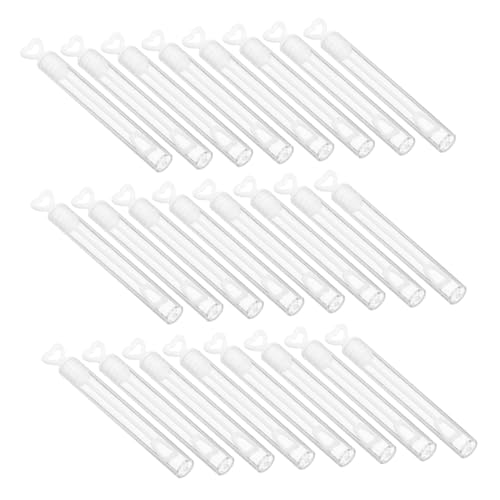 FRCOLOR 48 Stück Seifenblasen Stäbe Herzform Hochzeitsdeko Partygeschenke für Erwachsene Tischdekoration Leicht und Tragbar Ergonomisches Design für Schöne Blasenbildung von FRCOLOR
