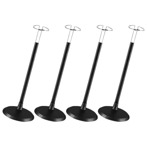 FRCOLOR 4Stücke Verstellbare Puppenständer Schwarze Puppenhalter für Actionfiguren und Schaufensterpuppen für DIY Montage und Stilvolle Präsentation von Sammlerstücken FRCOLOR 4Stücke Verstellbare Puppenständer Schwarze Puppenhalter für Actionfiguren und Schaufensterpuppen für DIY Montage und Stilvolle Präsentation von Sammlerstücken von FRCOLOR