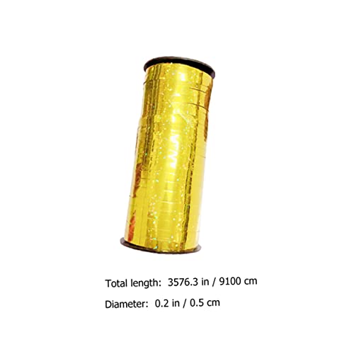 FRCOLOR 5 Rollen DIY Geschenkband in Farben Yards pro Vielseitiges Satinband für Geschenkverpackung Partyballons Basteln und Dekoration Einfach zu Verwenden und Langlebig von FRCOLOR