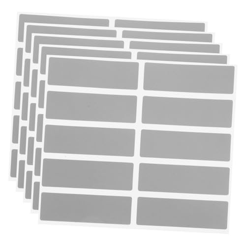 FRCOLOR 5 Sätze DIY Scratch Off Sticker Labels Rechteckige Selbstklebende Rubbelkarten mit Silberner Rubbelschicht Vielseitig für Belohnungsprogramme Dekoration und Geschenkideen FRCOLOR 5 Sätze DIY Scratch Off Sticker Labels Rechteckige Selbstklebende Rubbelkarten mit Silberner Rubbelschicht Vielseitig für Belohnungsprogramme Dekoration und Geschenkideen von FRCOLOR