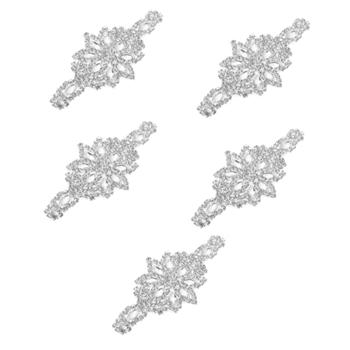 FRCOLOR 5 Stück Dekorative Applikation für Hochzeitskleider Selbstklebendes Rhinestone Patch für Brautgürtel Vielseitig Einsetzbar für DIY Mode Kreative Handarbeiten FRCOLOR 5 Stück Dekorative Applikation für Hochzeitskleider Selbstklebendes Rhinestone Patch für Brautgürtel Vielseitig Einsetzbar für DIY Mode Kreative Handarbeiten von FRCOLOR
