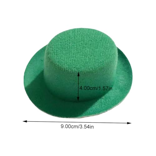 FRCOLOR 5 Stück Teiliges Miniatur Puppenhüte aus Eva Kleine Bunte Mini Party Hüte Dekorative DIY Puppenzubehör für Puppenhaus Handgefertigte Mini Hüte für Puppen und Bastelprojekte von FRCOLOR