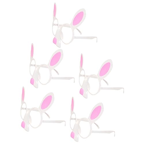 FRCOLOR 5 Stück Teiliges Osterhasenbrillen für Lustige Fotorequisiten Kreative Party Eyewear für Kindergeburtstage und Festliche Dekorationen FRCOLOR 5 Stück Teiliges Osterhasenbrillen für Lustige Fotorequisiten Kreative Party Eyewear für Kindergeburtstage und Festliche Dekorationen von FRCOLOR